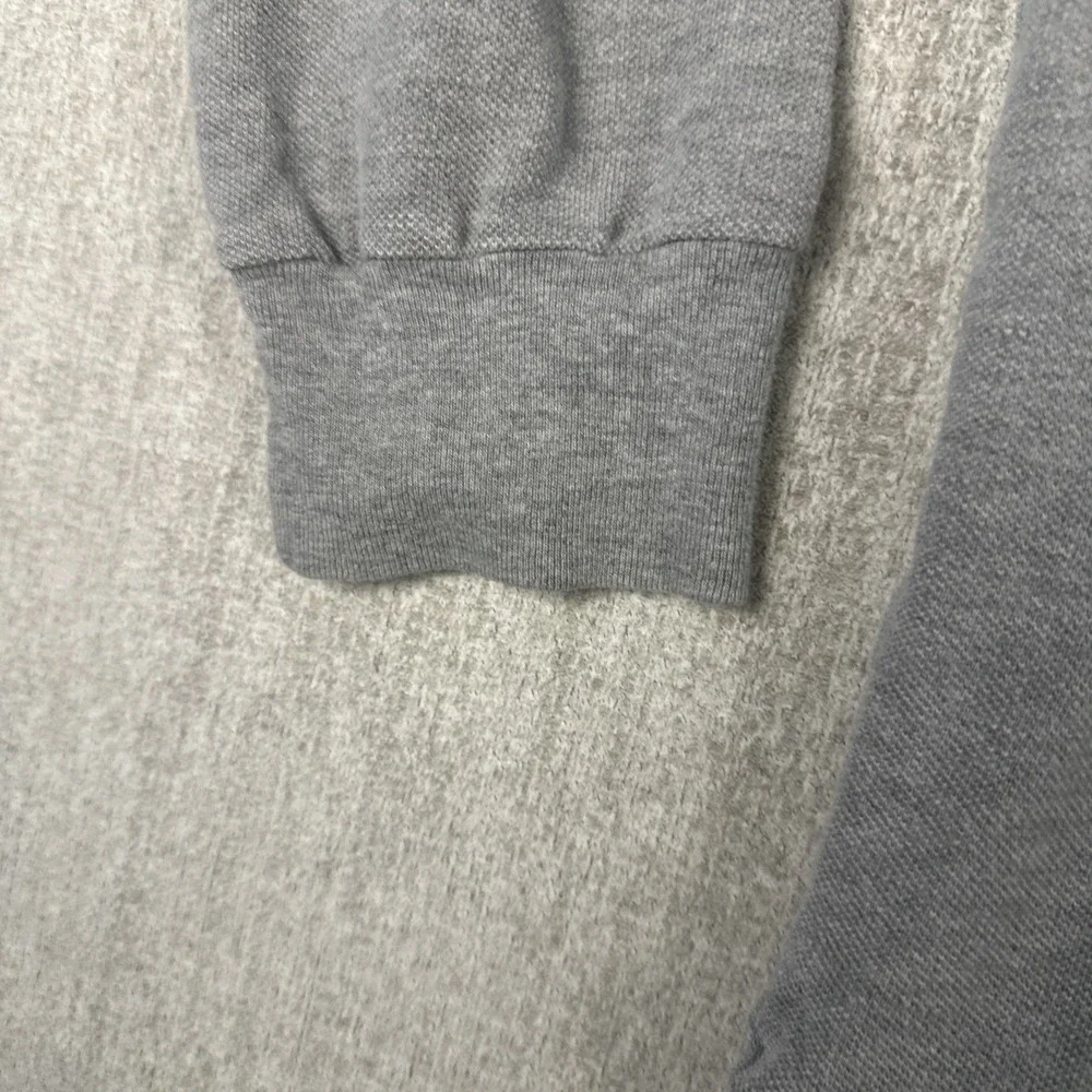Polo Ralph Lauren Shirt Men XL Grey‎ Long Sleeve Golf Preppy Blue Pony Casual